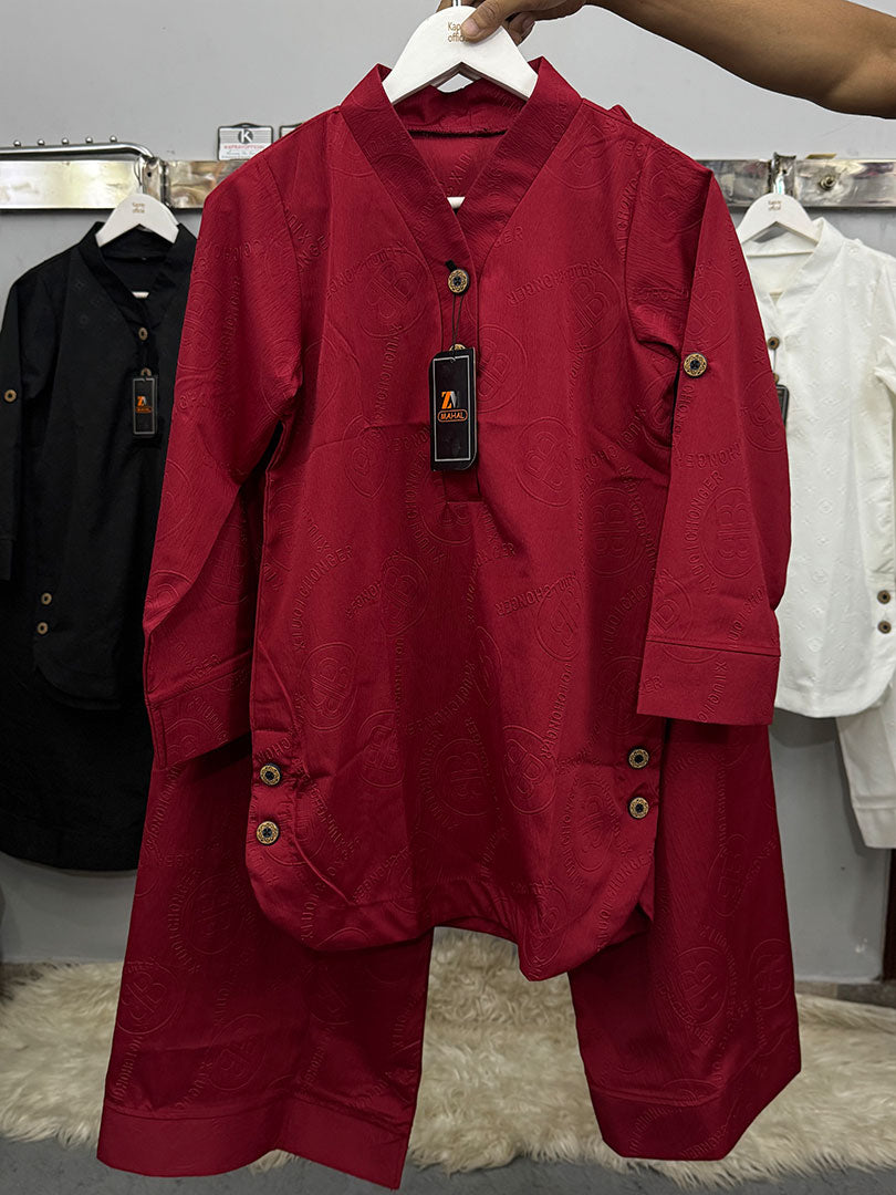 Luxe Embossed Co-ord Set