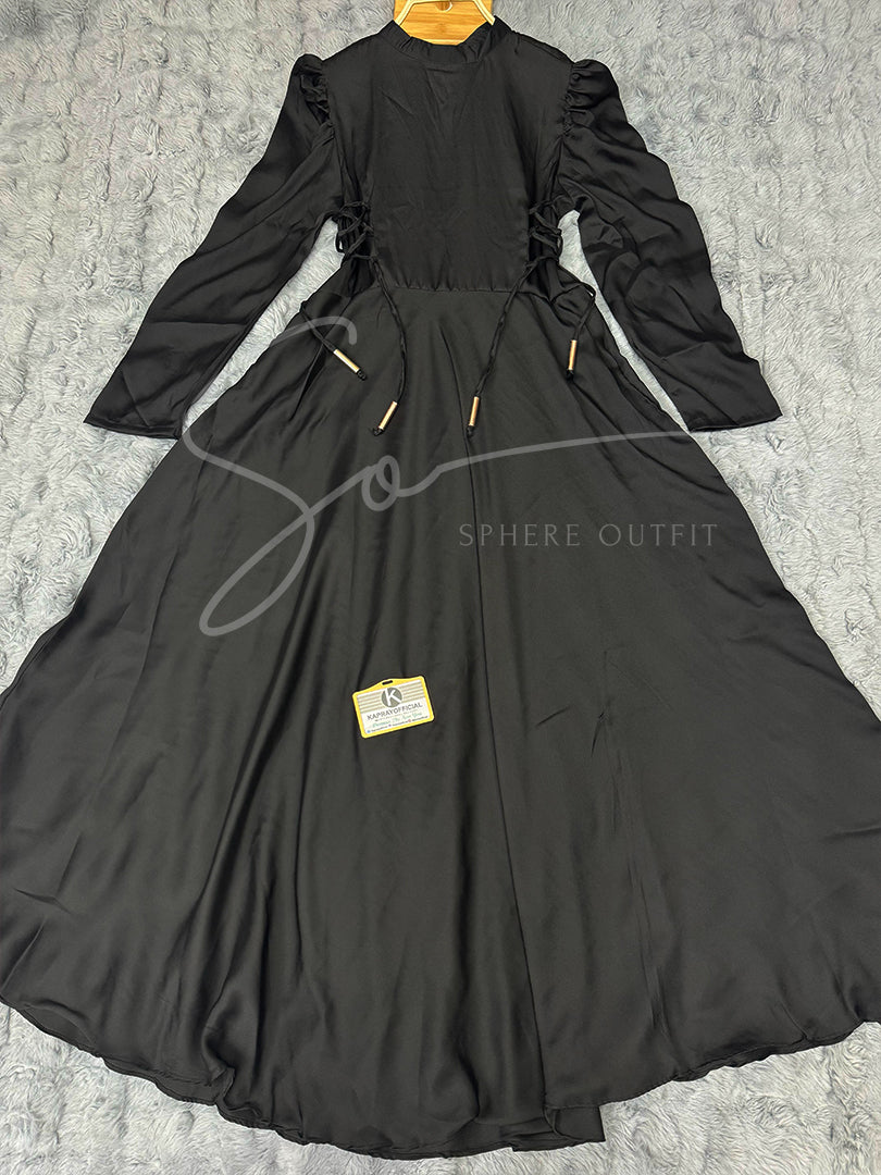 Elegant Flared Maxi Dress