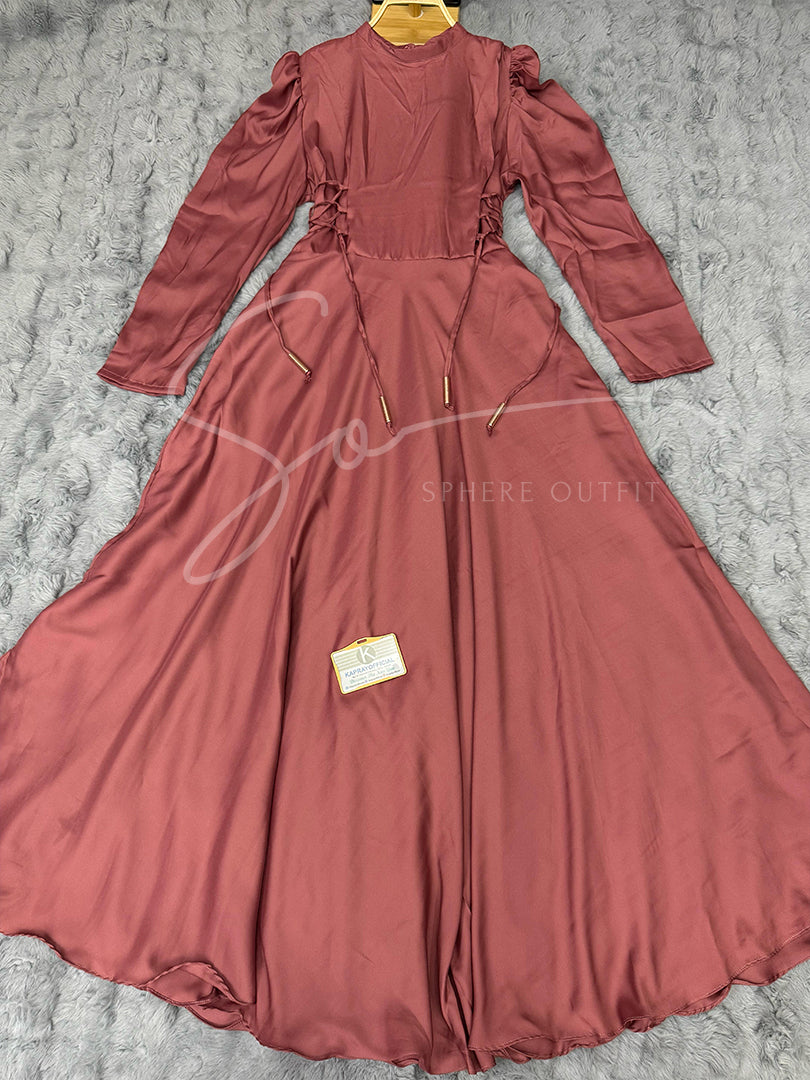 Elegant Flared Maxi Dress
