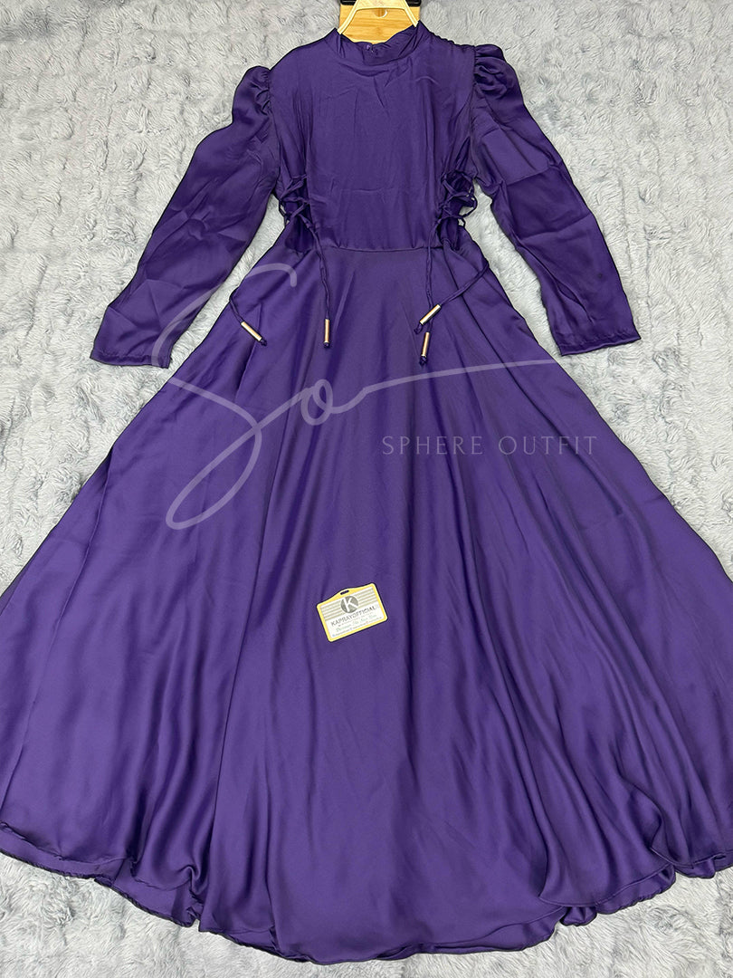 Elegant Flared Maxi Dress