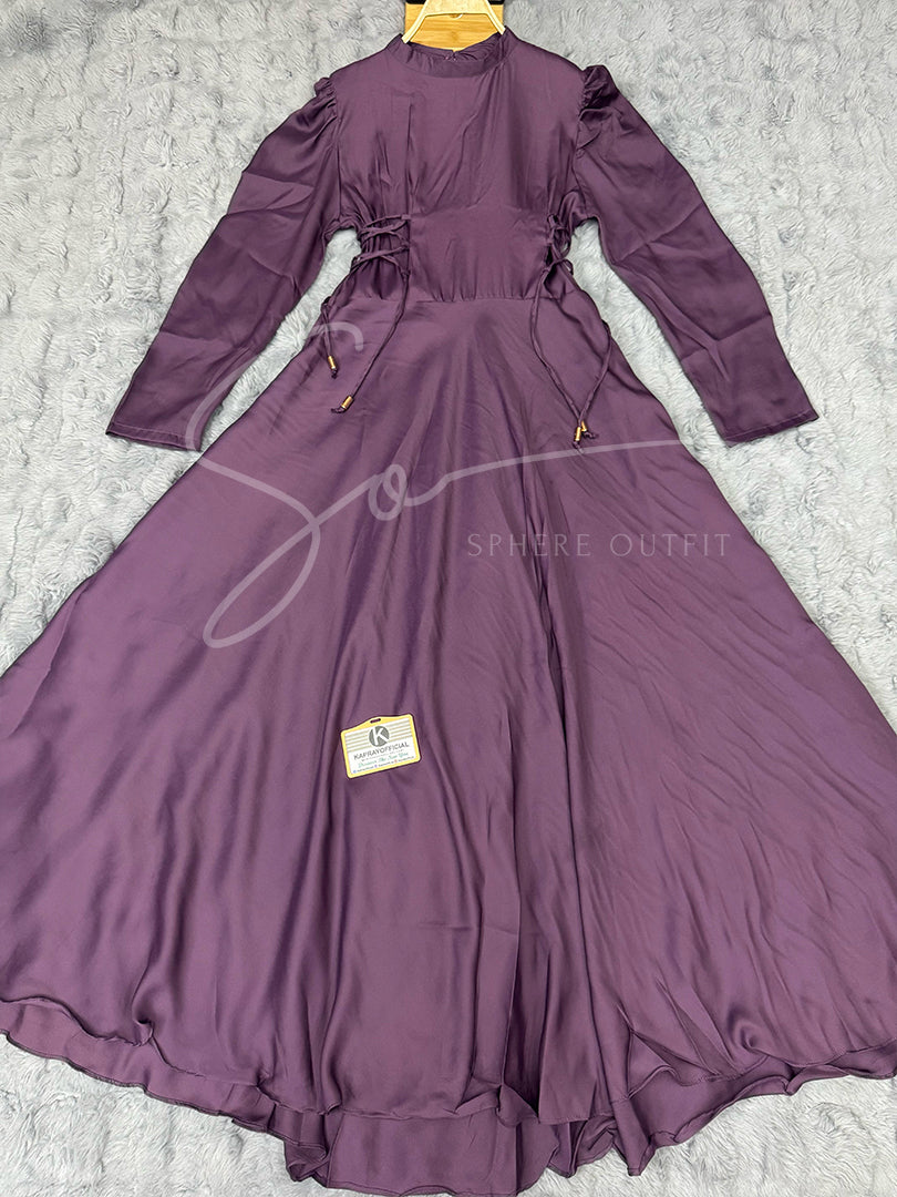 Elegant Flared Maxi Dress