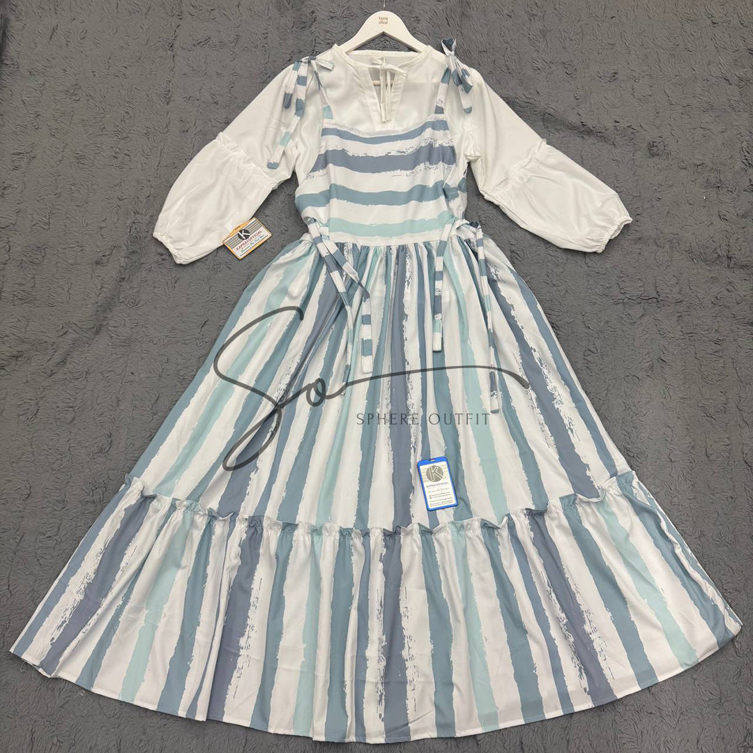 Blossom Grace β Adjustable Floral Dress