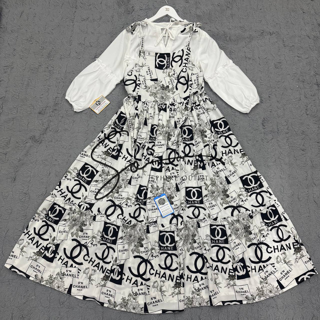 Blossom Grace β Adjustable Floral Dress