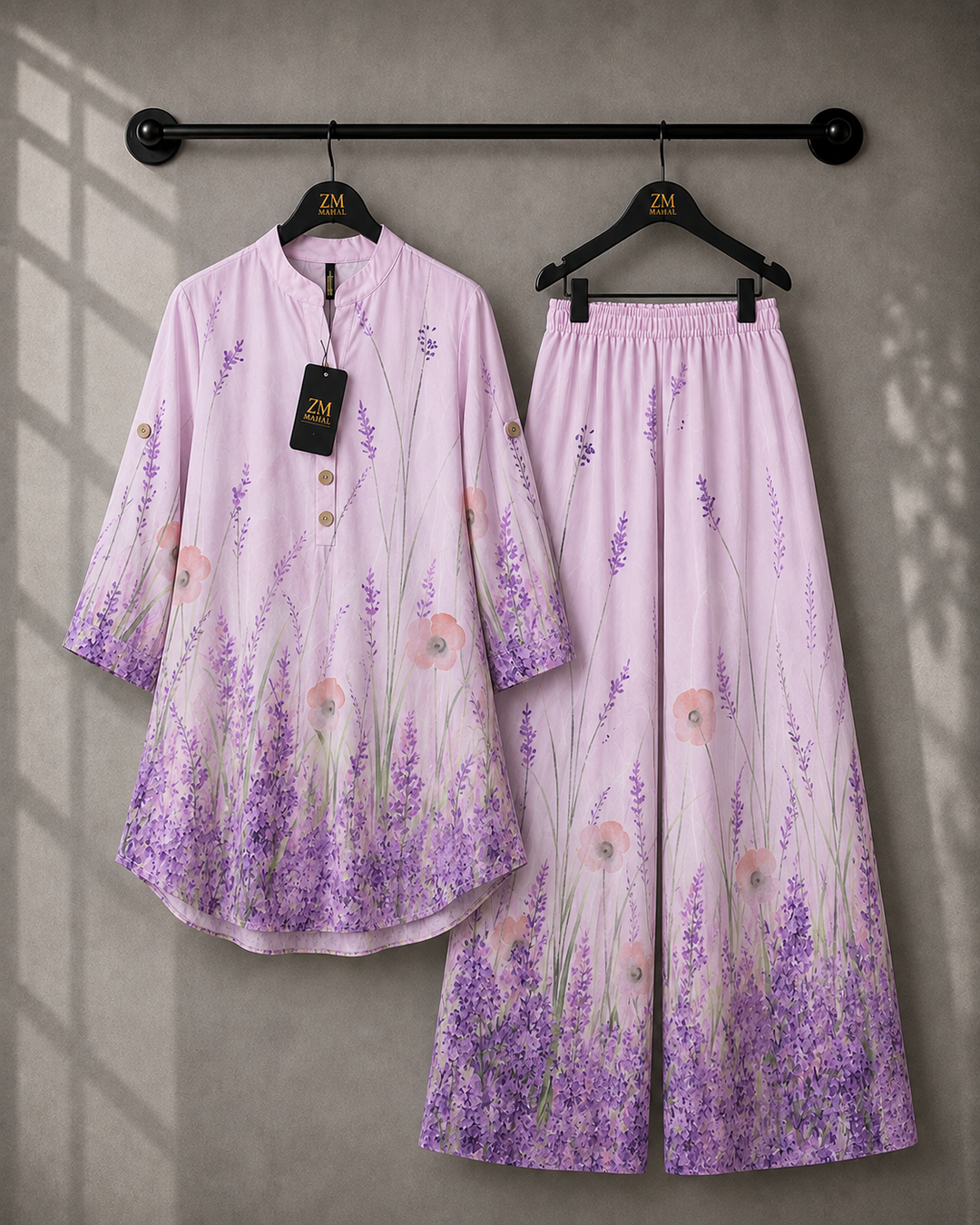 Elara Co-Ord Border Print