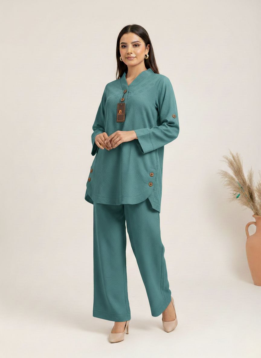 Luxe Embossed Co-ord Set