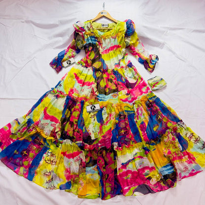 Chiffon 360 Frock – Unveil the Latest Prints