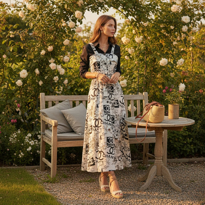 Luxe Turkish Maxi Dress & Shirt Set - Premium Korean Georgette (Versatile Style)