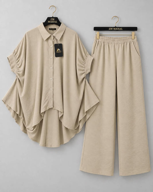 Butterfly Flare Co-Ord Set ZM-022