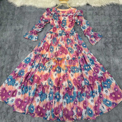 Chiffon 360 Frock – Unveil the Latest Prints
