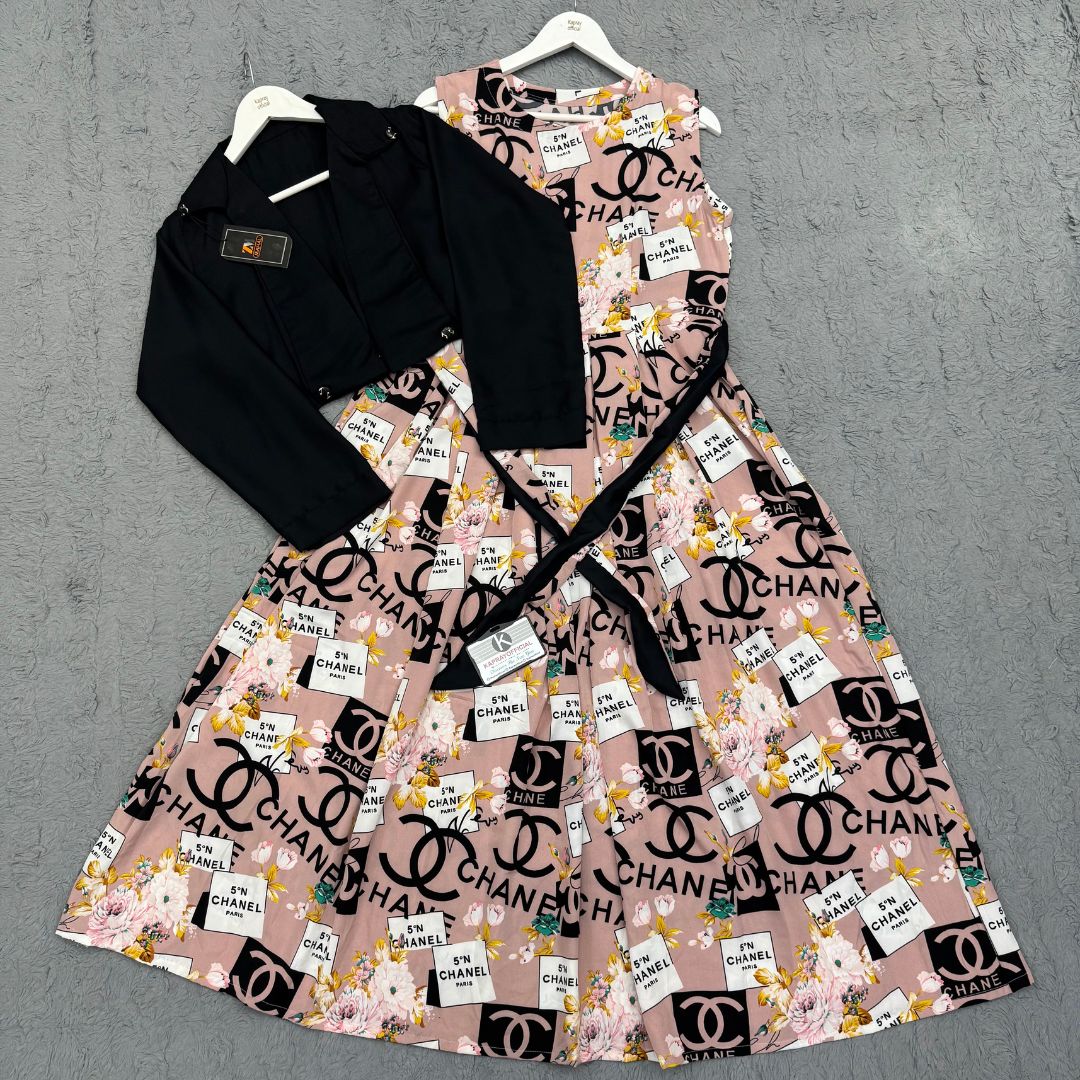 Elegant Georgette Cote Maxi Dress - Premium Fabric