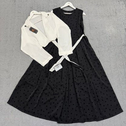 Elegant Georgette Cote Maxi Dress - Premium Fabric