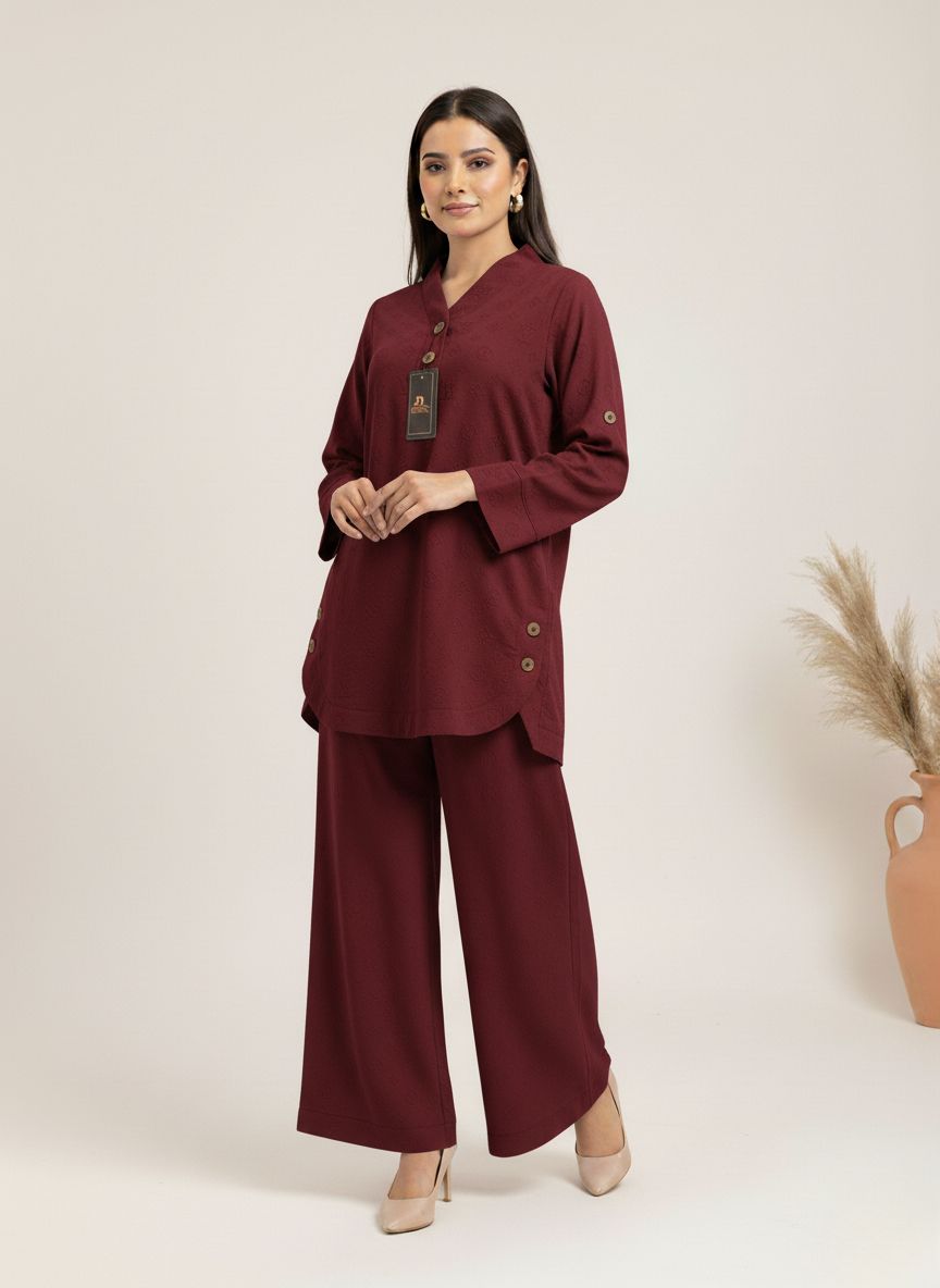 Luxe Embossed Co-ord Set