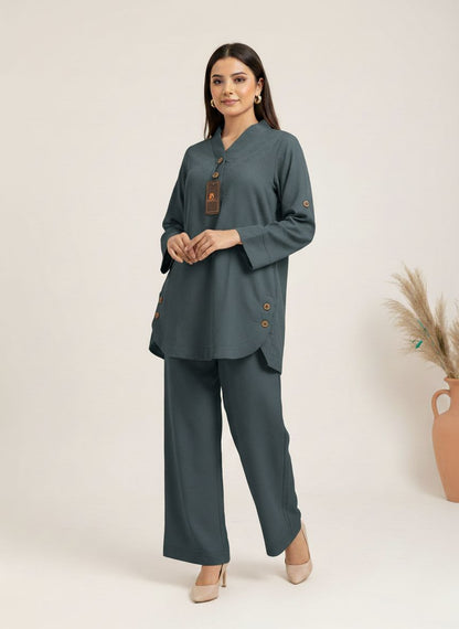 Luxe Embossed Co-ord Set