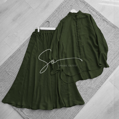 Fairy-Tail Button Co-Ord Set | SP-17