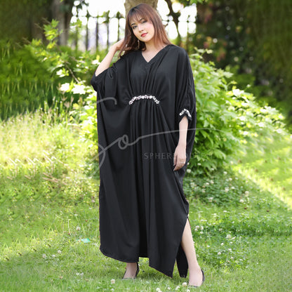 Imported Georgette Kaftan Dress S-1