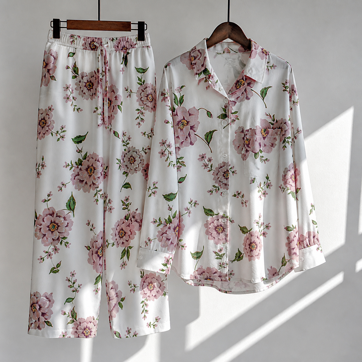 Luxury Floral Lounge Co-Ord Set Women