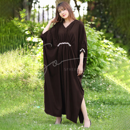 Imported Georgette Kaftan Dress S-1