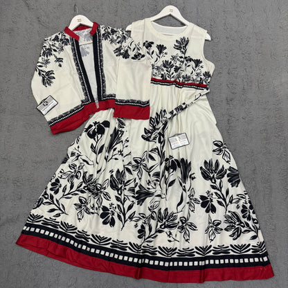 Trending Lulu Print Koti Maxi Style Dress