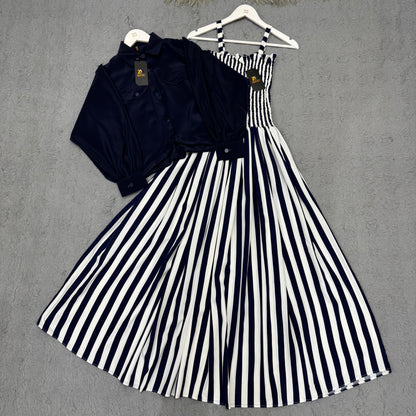 Women’s Floral Maxi Dress with Matching Crop Jacket