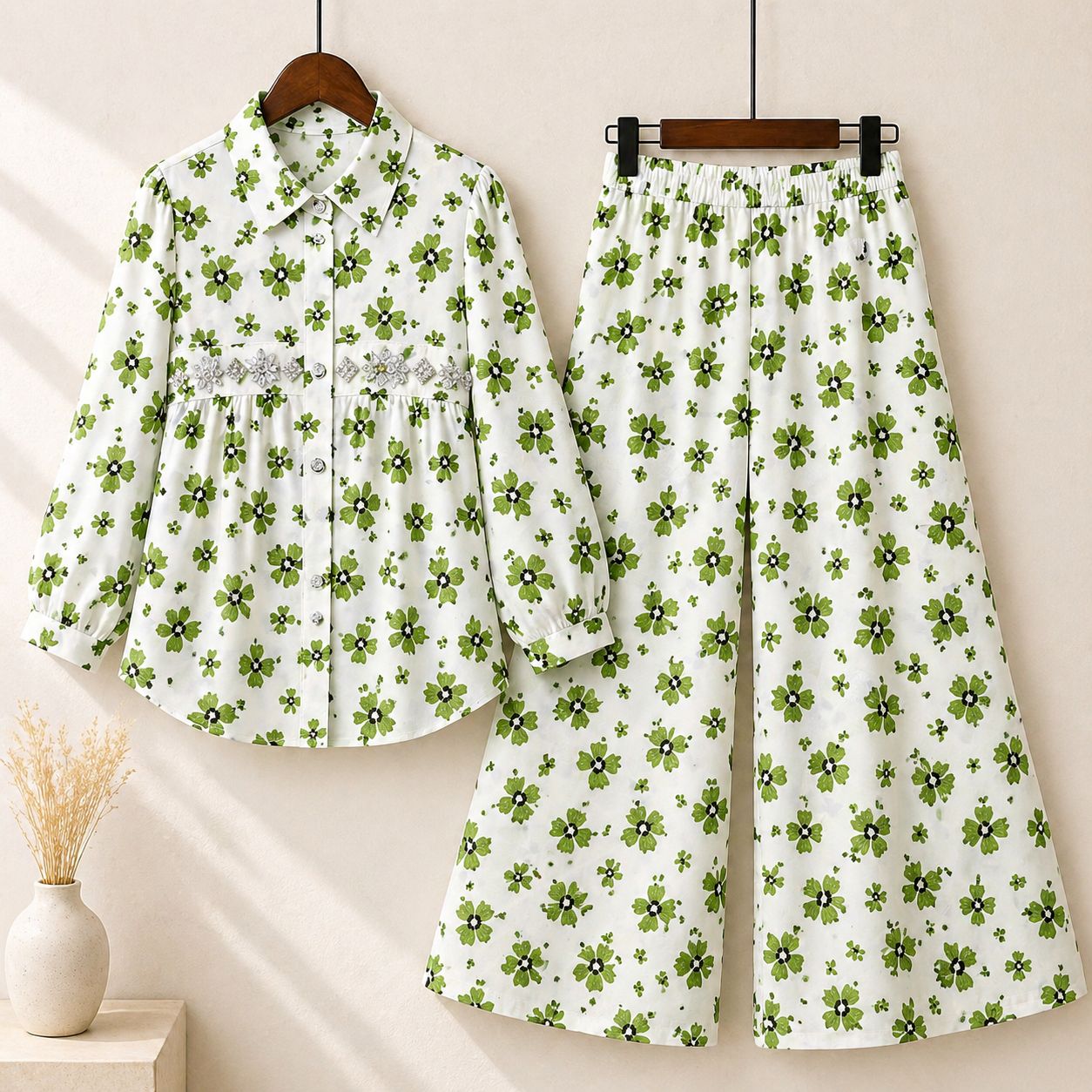Premium Floral Printed Co-Ord Set for Women