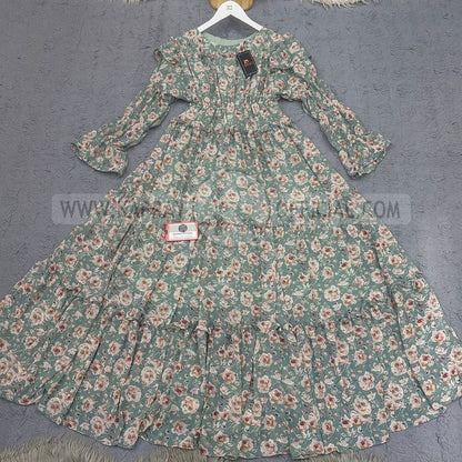 Chiffon 360 Frock – Unveil the Latest Prints S1