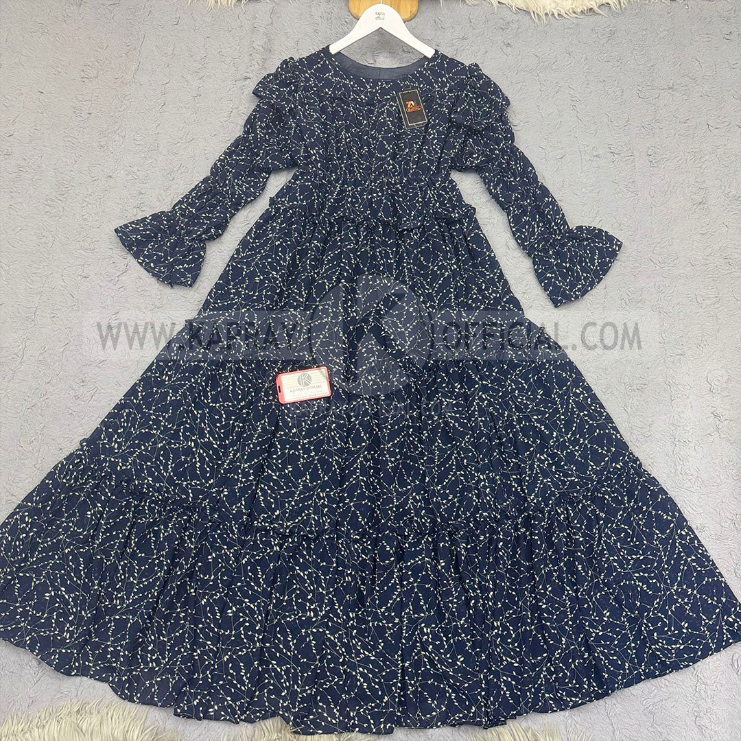 Chiffon 360 Frock – Unveil the Latest Prints S1