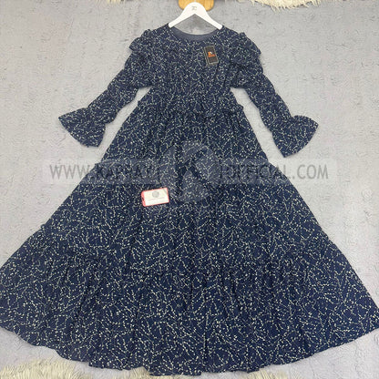 Chiffon 360 Frock – Unveil the Latest Prints S1