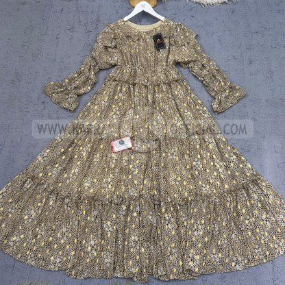 Chiffon 360 Frock – Unveil the Latest Prints S1