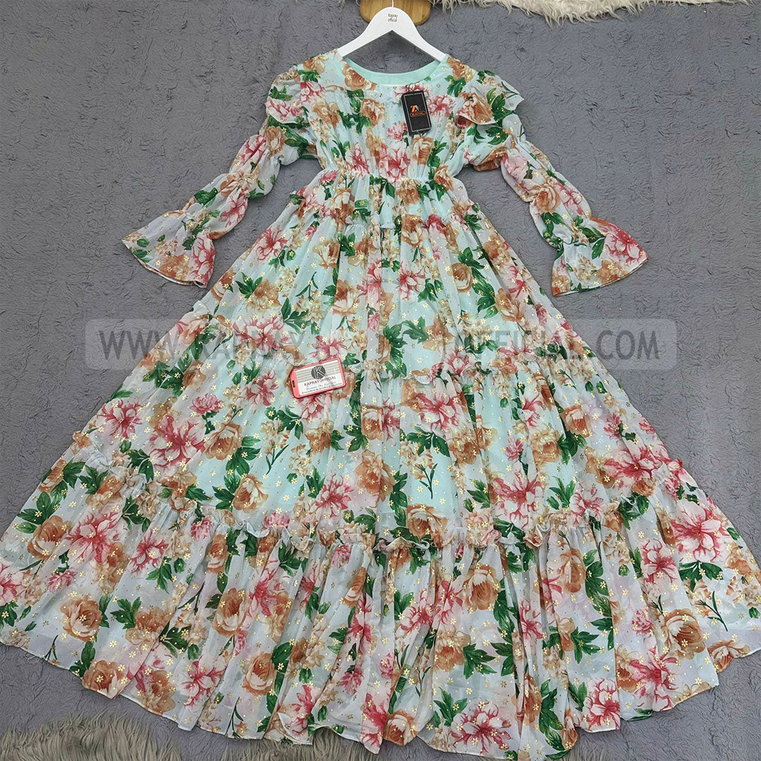 Chiffon 360 Frock – Unveil the Latest Prints