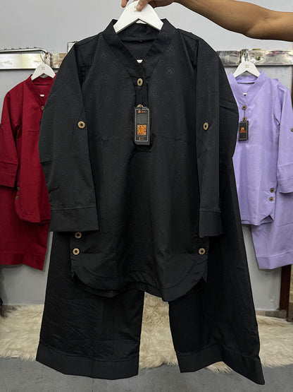 Luxe Embossed Co-ord Set