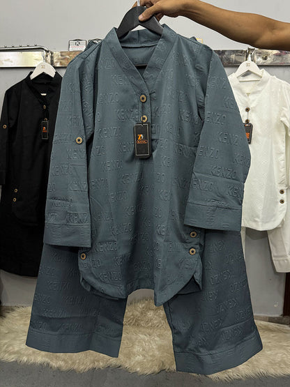 Luxe Embossed Co-ord Set