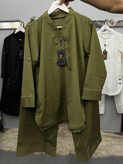 Luxe Embossed Co-ord Set