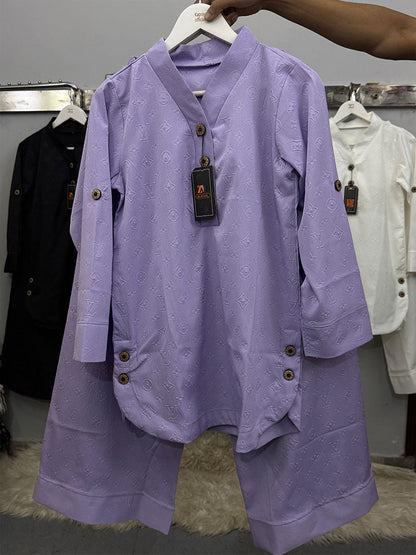 Luxe Embossed Co-ord Set