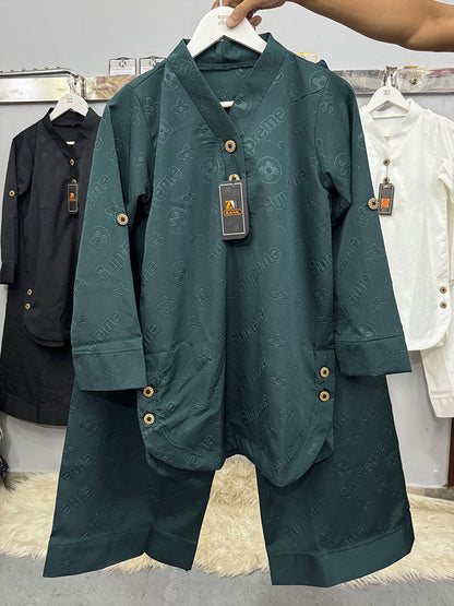 Luxe Embossed Co-ord Set