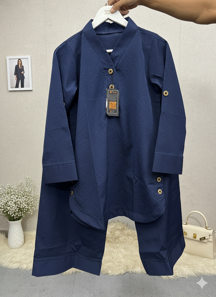 Luxe Embossed Co-ord Set