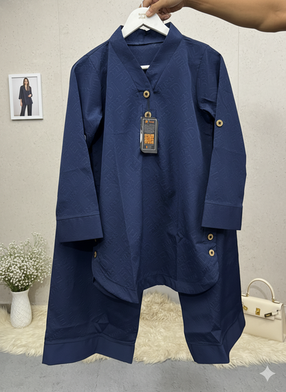 Luxe Embossed Co-ord Set