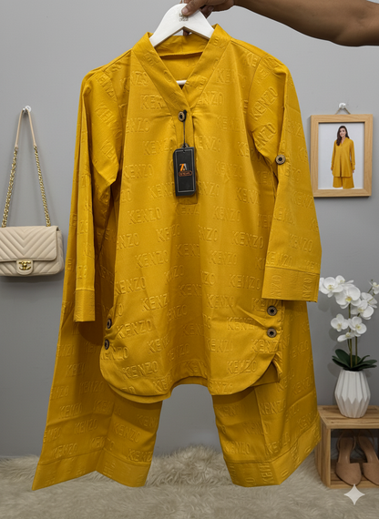 Luxe Embossed Co-ord Set