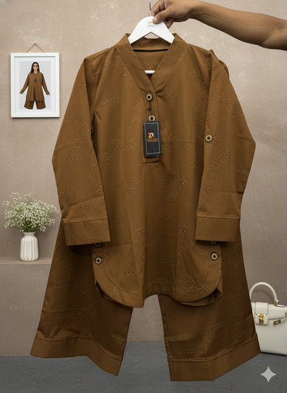 Luxe Embossed Co-ord Set