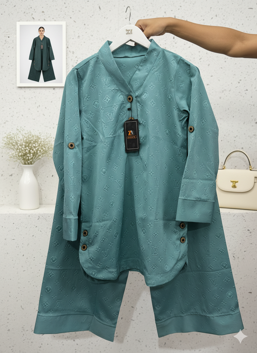 Luxe Embossed Co-ord Set