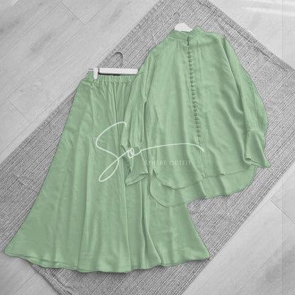 Fairy-Tail Button Co-Ord Set | SP-17