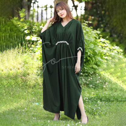 Imported Georgette Kaftan Dress S-1