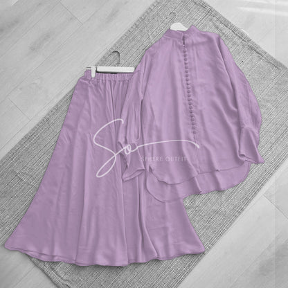 Fairy-Tail Button Co-Ord Set | SP-17