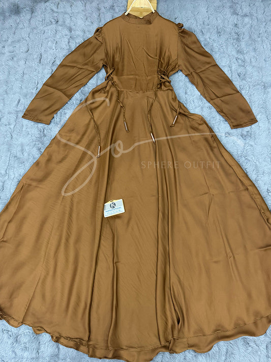 Elegant Flared Maxi Dress
