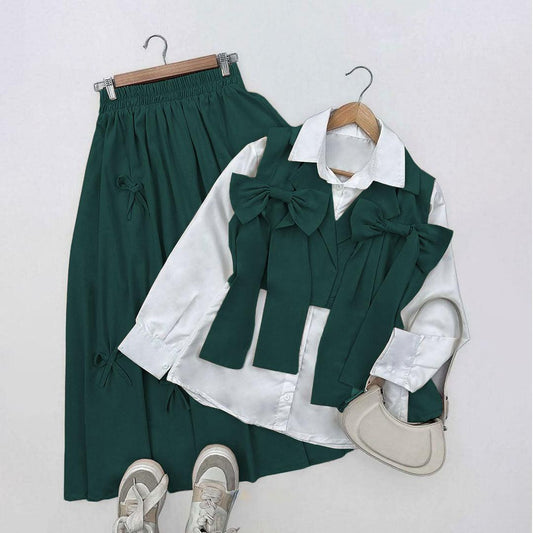 Elegant Two-Piece Women Outfit