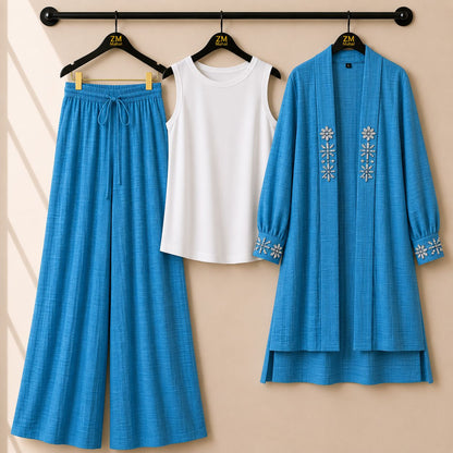Haya Luxe Handwork Luxury 3Pc Co-ord