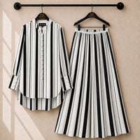 White Bold Stripe