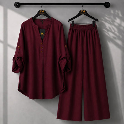 Solid Elara Co-Ord Set