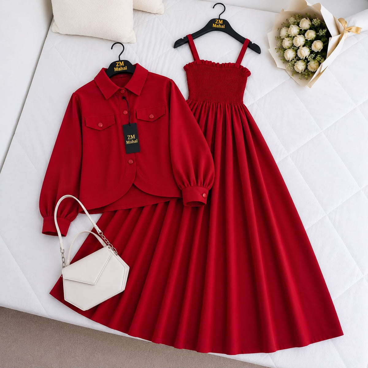 Imported Graceful Two-Piece Set