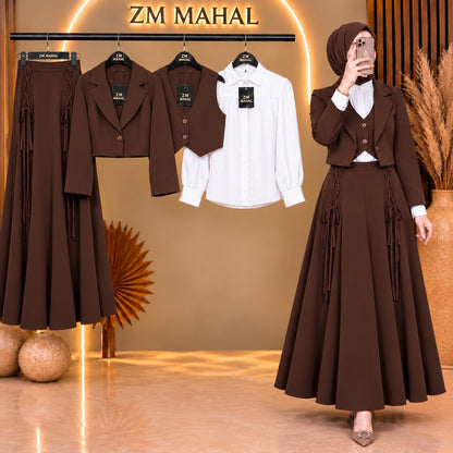 Kahve Asaleti 4-Piece Set ZM-038