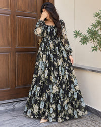 Black Floral